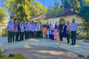 ৫৪তম মৃত্যুবার্ষিকী  শ্রদ্ধা জানানো হলো শহীদ  জগৎজ্যোতি দাসের প্রতি