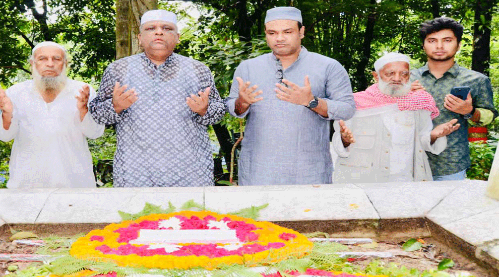  হুমায়ুন রশিদ চৌধুরীর মৃত্যুবার্ষিকীতে আনোয়ারুজ্জামানের শ্রদ্ধা নিবেদন