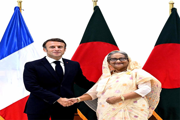 বাংলাদেশ ও ফ্রান্সের বন্ধুত্বপূর্ণ সম্পর্ক নতুন উচ্চতায় পৌঁছেছে: প্রধানমন্ত্রী