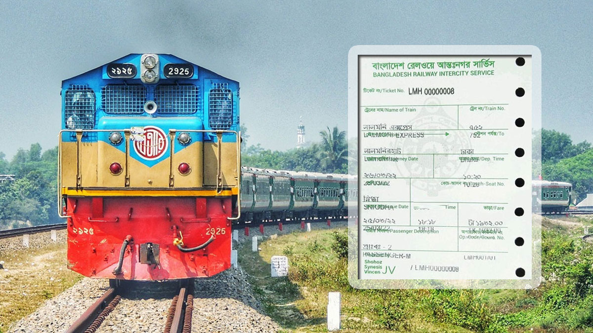ঈদে যাত্রায় ট্রেনের টিকিট পেতে ৩০ মিনিটে ৪০ লাখ হিট