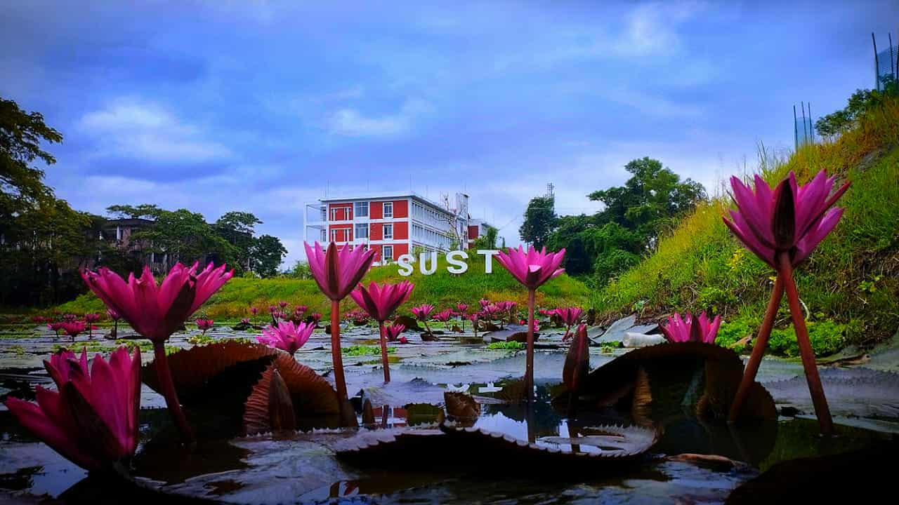 মুগ্ধতা ছড়াচ্ছে শাবি'র শহীদ রুদ্র সেন লেক