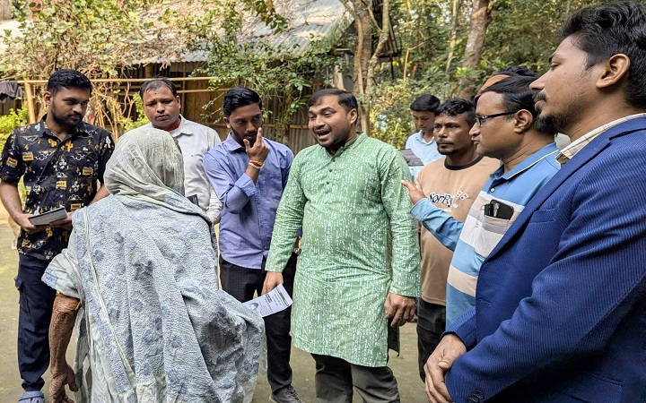 গণতান্ত্রিক সমাজ নির্মাণে মই মার্কায় ভোট দিন: প্রণব জ্যোতি পাল