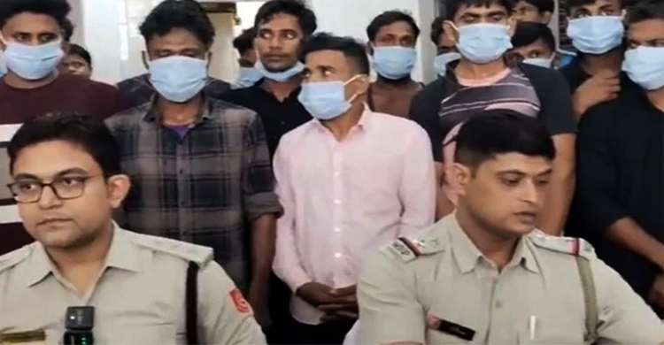  ভারতে একদিনে ৫৪ বাংলাদেশিকে গ্রে প্তা র