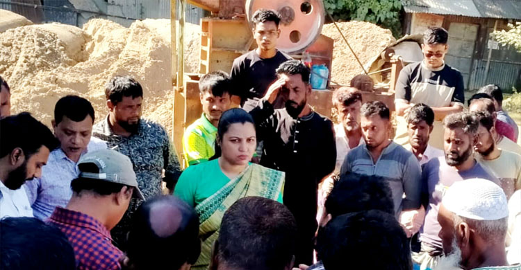 জৈন্তাপুরে প্রশাসনের অ ভি যা ন, সাড়ে আট হাজার ঘনফুট বালু জব্দ