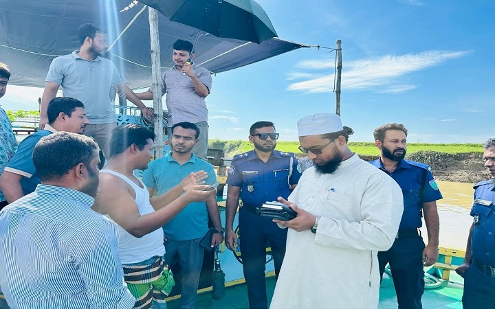গোয়াইনঘাটে অবৈধ বালু উত্তোলন: দেড় লাখ টাকা জরিমানা