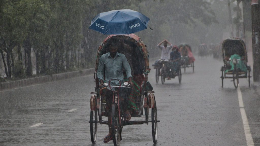 সিলেটসহ তিন বিভাগে ভারী বৃষ্টির সম্ভাবনা