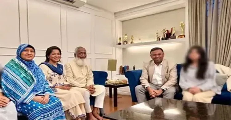 বাঁধনের বাসায় পররাষ্ট্র প্রতিমন্ত্রী