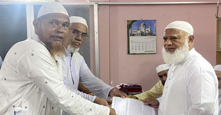 আমীরে জা মা য়া তে র সাথে সিলেট ইট গ্রুপের সৌজন্য সাক্ষাৎ