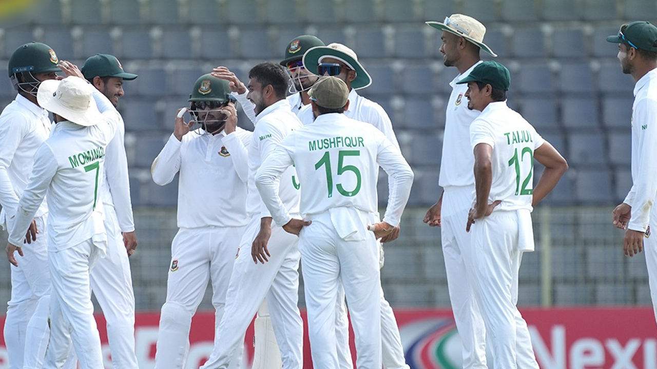 তাইজুল-মিরাজের ঘুর্ণিতে কোণঠাসা নিউজিল্যান্ড