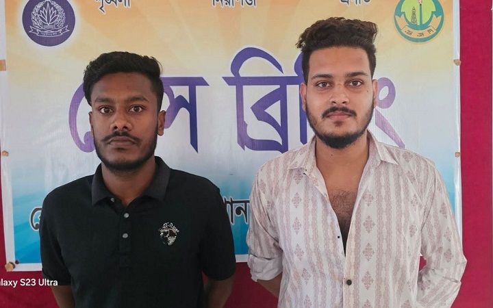সিলেটে নি/ষিদ্ধ ছাত্রলীগের দুই কর্মী গ্রে/প্তার