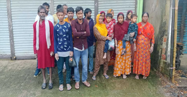 সিলেটে ১৬ জনকে বি এস এফে র পুশ*ইন