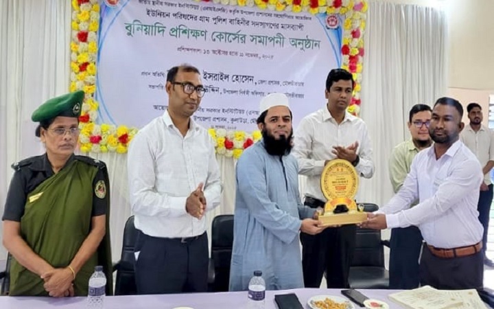 গ্রাম পুলিশের দক্ষতা বাড়লে জনগণ পাবে উন্নত সেবা: কুলাউড়ায় ডিসি ইসরাইল হোসেন