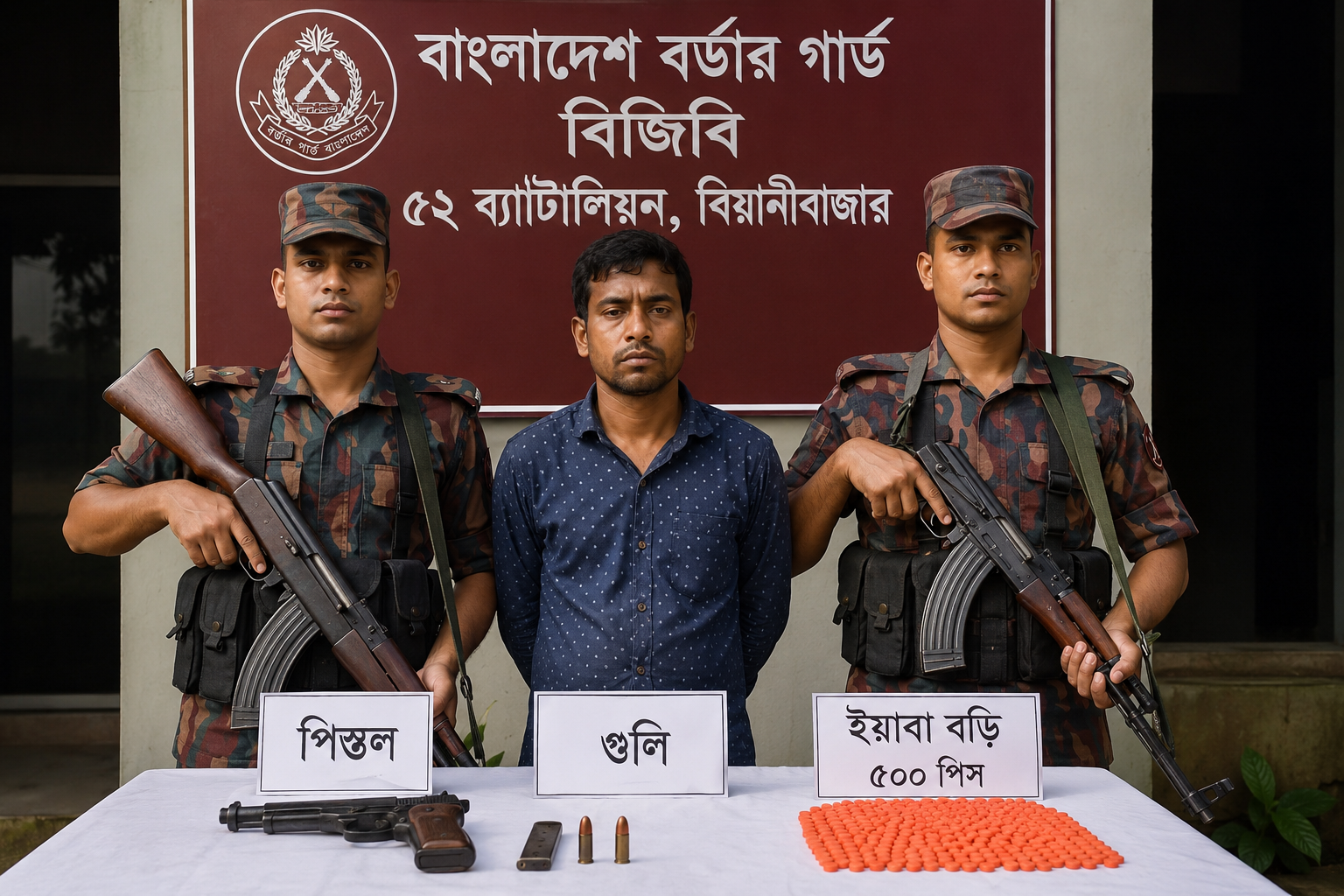 বড়লেখা সীমান্তে বিজিবি-চো/রাকার/বারিদের গো/লাগু/লি