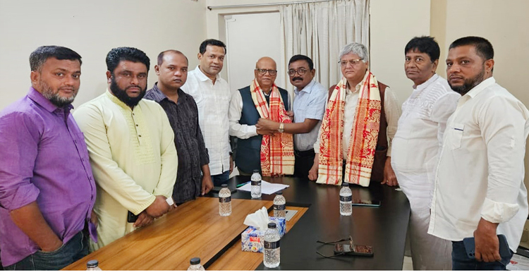 ভা র তী য় সহকারী হাই কমিশনারের সাথে সিলেট কয়লা আমদানীকারক গ্রুপের যৌথ সভা