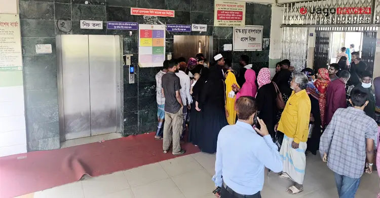 সুনামগঞ্জ সদর হাসপাতালে লিফটের দুরবস্থায় দুর্ভোগের শেষ নেই