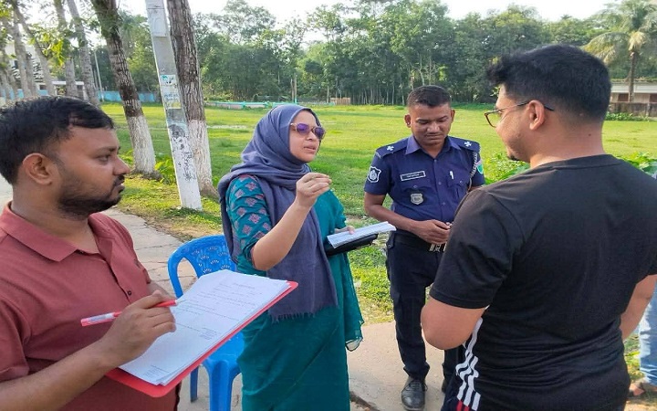 কুলাউড়ায় সড়ক পরিবহন আইনে ১৪ হাজার টাকা জরি*মানা