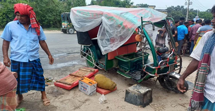 ট্রাক-অটোরিকশার মুখোমুখি সং ঘ র্ষে দুই ভাই নি হ ত