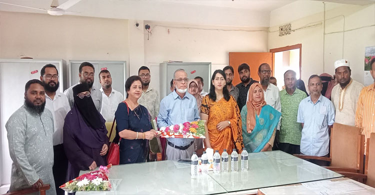 কুলাউড়া ইয়াকুব-তাজুল মহিলা ডিগ্রি কলেজ পরিদর্শন করলেন এমপি শওকতুল ইসলাম