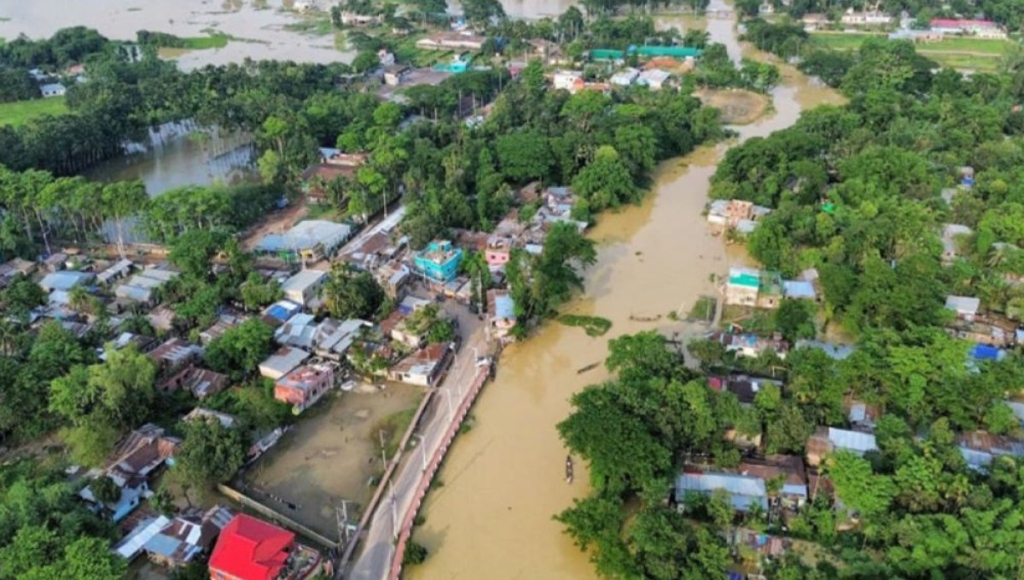 সিলেটের নিম্নাঞ্চলগুলোতে নতুন করে বন্যার শ*ঙ্কা