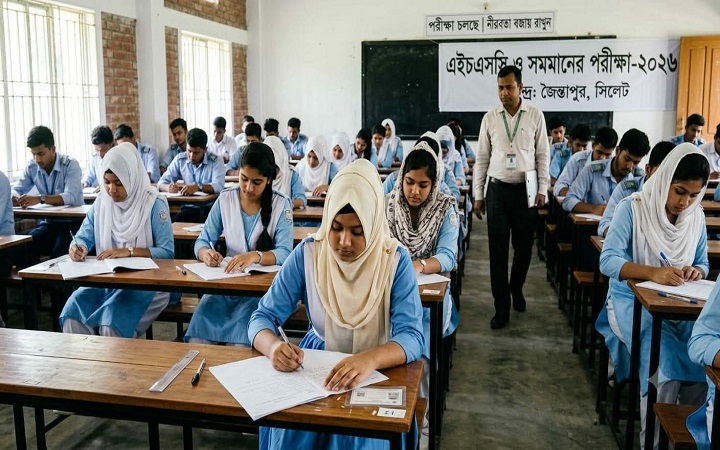 জৈন্তাপুরে এইচএসসি ও সমমান পরীক্ষায় অংশ নেবে ১, হাজার ১৩২ পরীক্ষার্থী