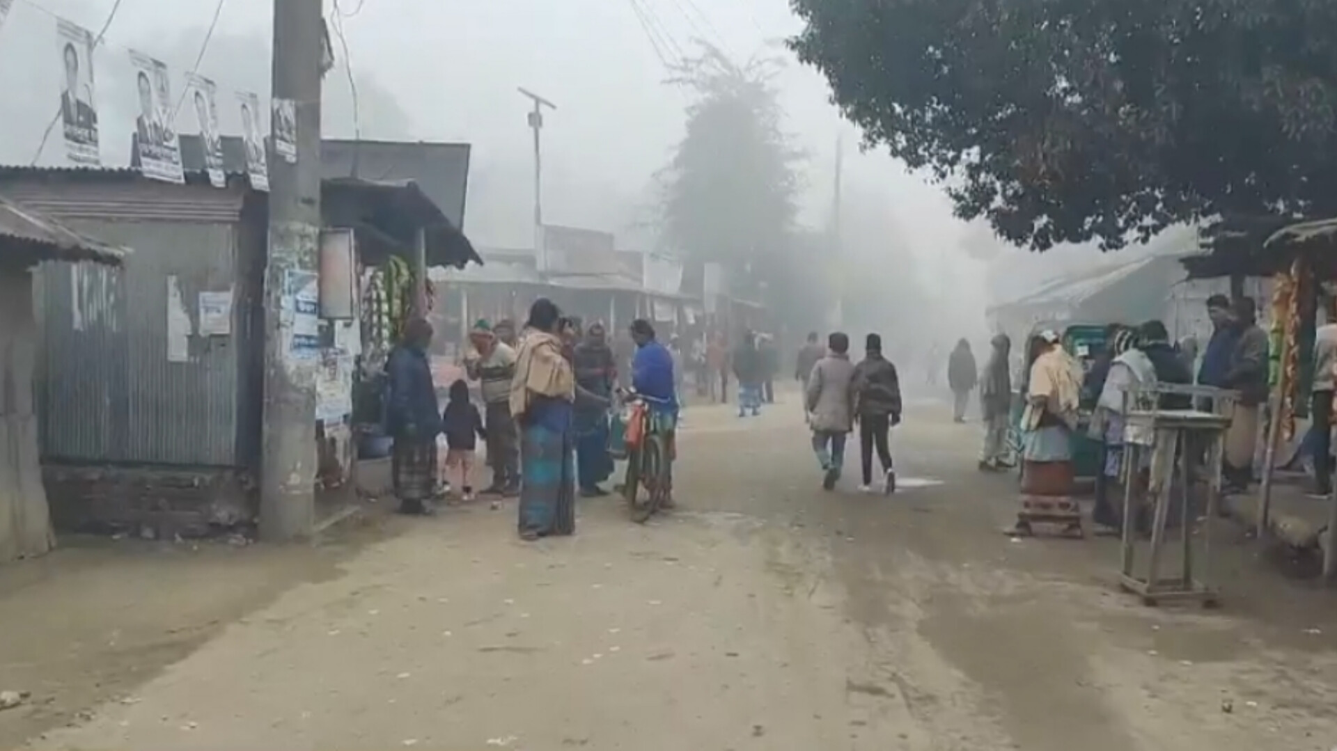 শীতে হবিগঞ্জের শ্রমজীবী মানুষদের নাজেহাল অবস্থা