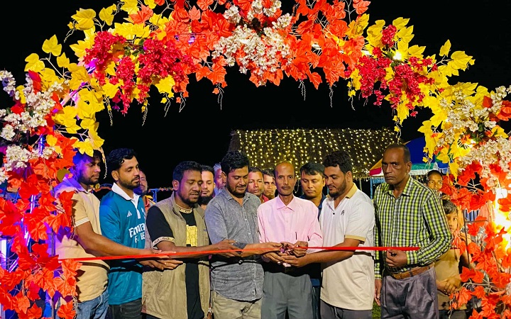 জৈন্তাপুরের লাল শাপলা বিলে &lsquo;শাপলা বিলাস ফুড কর্ণার&rsquo; উদ্বোধন