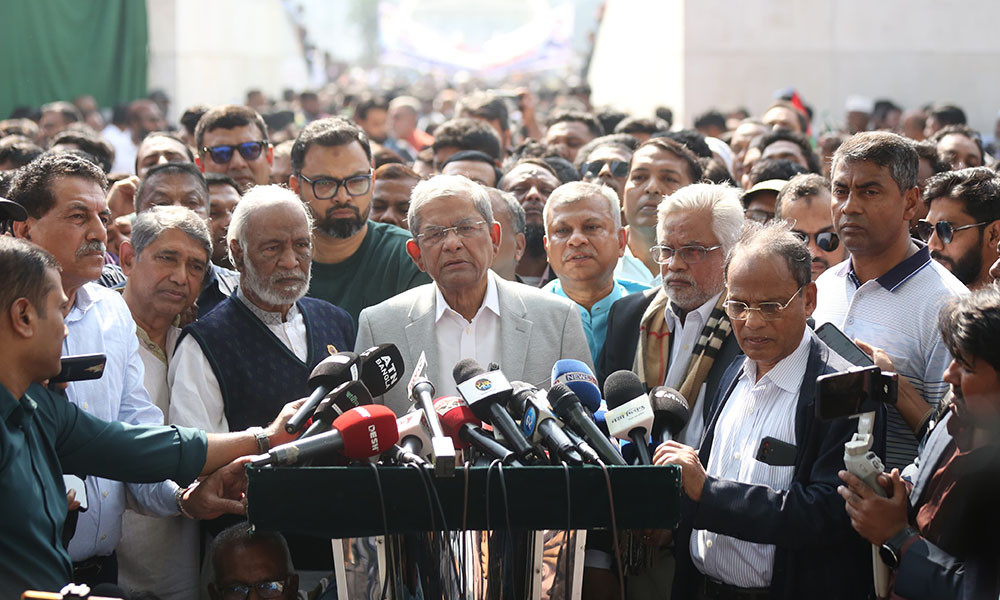 সং*স্কার ও নি*র্বাচন একসঙ্গেই চলতে পারে : মির্জা ফখরুল