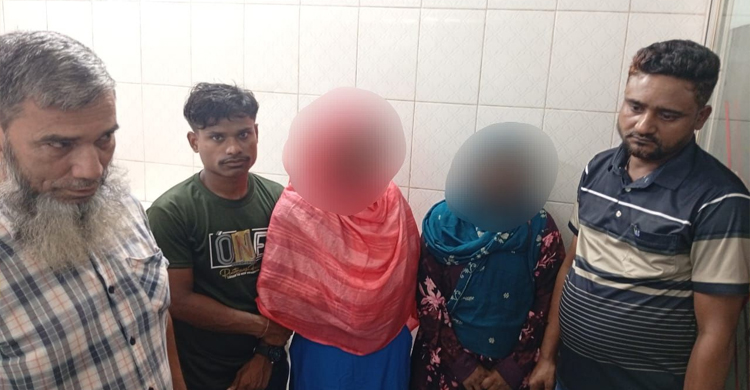 সিলেটের তালহা রেস্টহাউজ থেকে ৩ পুরুষের সাথে দুই নারী আ ট ক