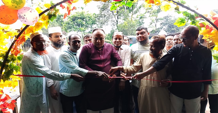 চৌঘরী বাজারে উদ্বোধন হলো ইউনিয়ন বিএনপি কার্যালয়ের