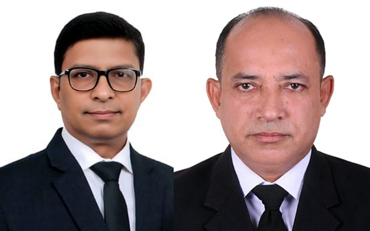 সিলেট জেলা কর আইনজীবী সমিতির সভাপতি এড. শেখর, সম্পাদক আজিজুর