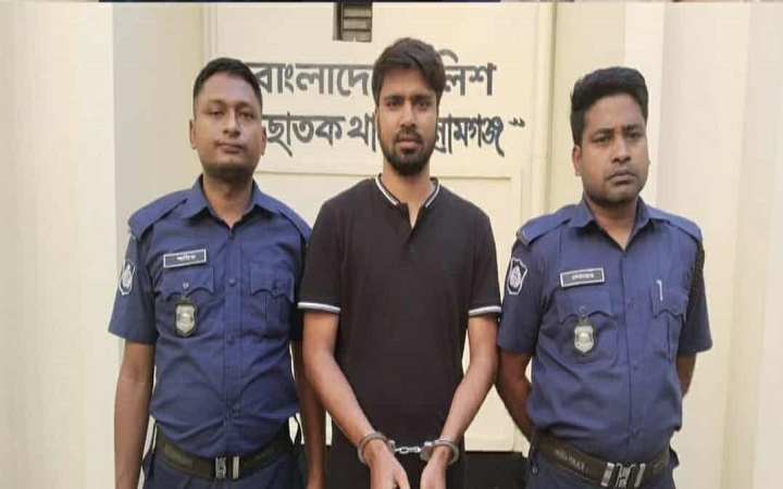 সুনামগঞ্জ জেলা ছাত্রলীগ নেতা ও ইউপি সদস্য এহসানুল হক গ্রেফ*তার