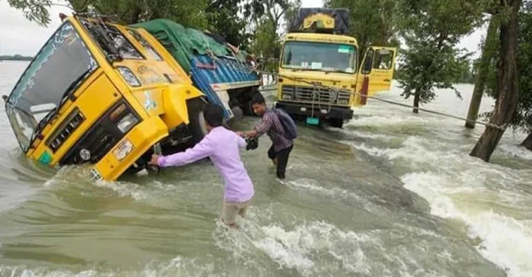 সিলেটে বন্যার আভাস 