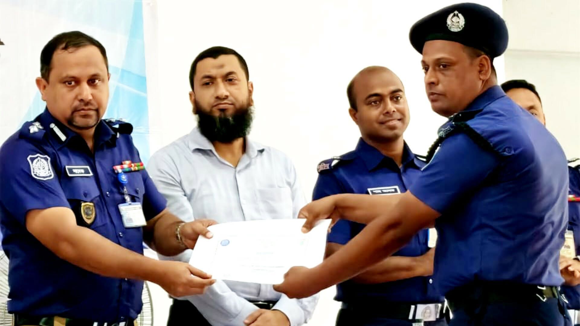 সিলেট জেলার শ্রেষ্ঠ এএসআই জৈন্তাপুর থানার জিয়াউর রহমান