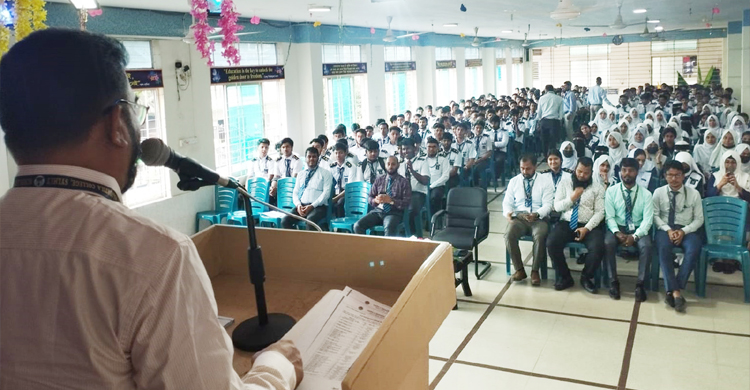সিলেটের স্কলার্সহোম মেজরটিলা কলেজে এইচএসসি পরীক্ষার্থীদের বিদায় সংবর্ধনা