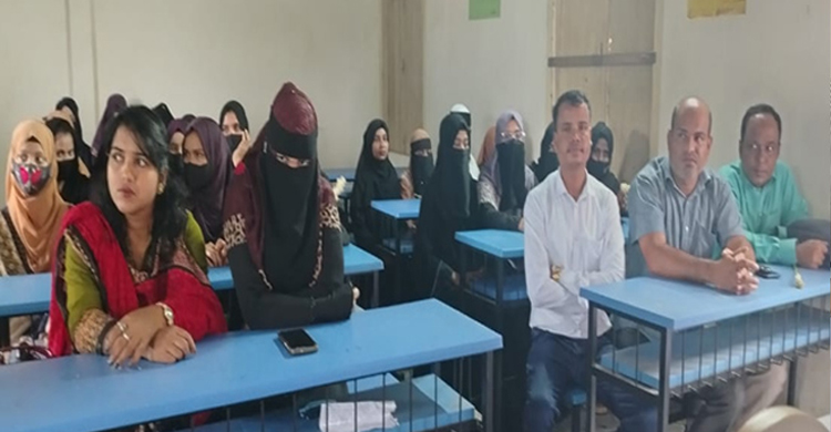 কানাইঘাট মহিলা কলেজের নবীন বরণ অনুষ্ঠিত