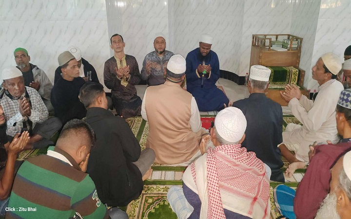 ওসমানীনগরে খালেদা জিয়ার সুস্থ*তা ও এম ইলিয়াস আলীর সন্ধা*ন কামনায় দোয়া মাহফিল