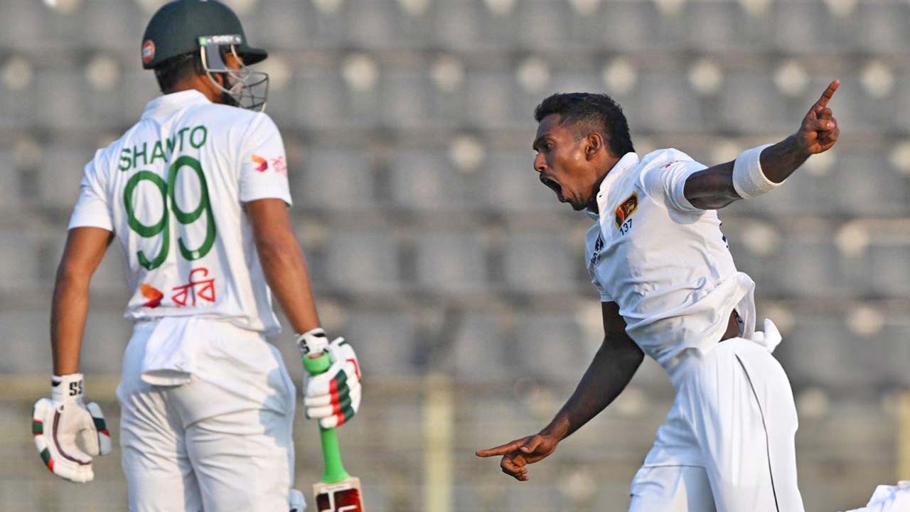সিলেট টেস্টের প্রথম দিন : আশায় শুরু, হতাশায় শেষ