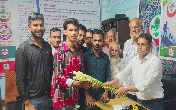 গোয়াইনঘাটে মুক্ত স্কাউট গ্রুপের নবাগত রোভারদের ওরিয়েন্টেশন
