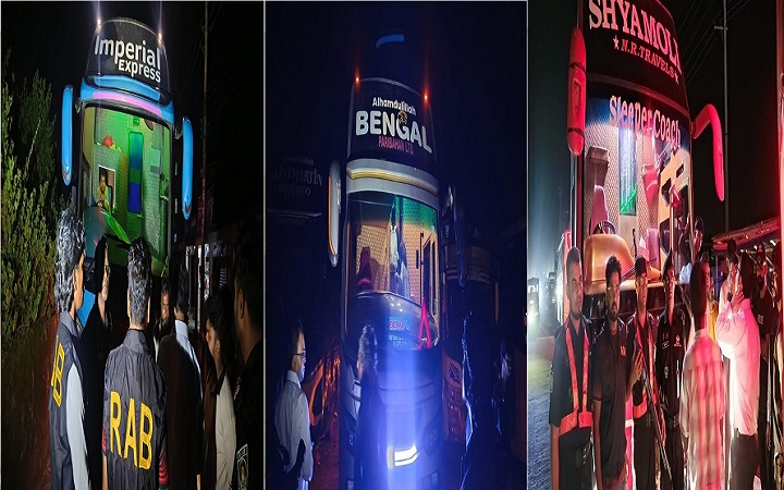 চেয়ার কোচ বদলে স্লিপার কোচ! সুনামগঞ্জে ৩ পরিবহন মালিককে জ/রিমানা