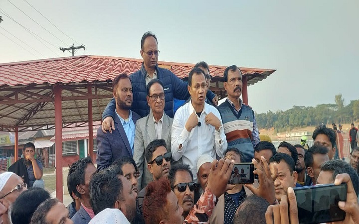 জামালগঞ্জে বিএনপি ও জমিয়তের সাথে কামরুজ্জামান কামরুলের মতবিনিময়