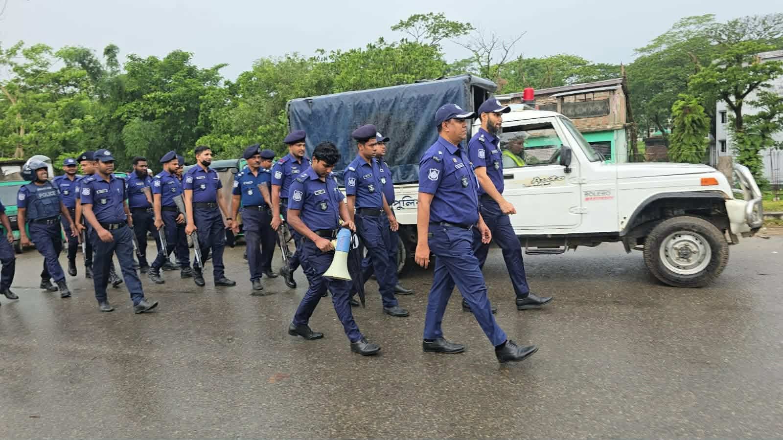 গোয়াইনঘাটে বর্ণাঢ্য আয়োজনে শুরু পুলিশ সপ্তাহ-২০২৬