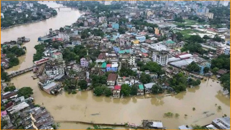 বাড়ছে নদ-নদীর পানি, সিলেট ও সুনামগঞ্জে বন্যার আশ'ঙ্কা