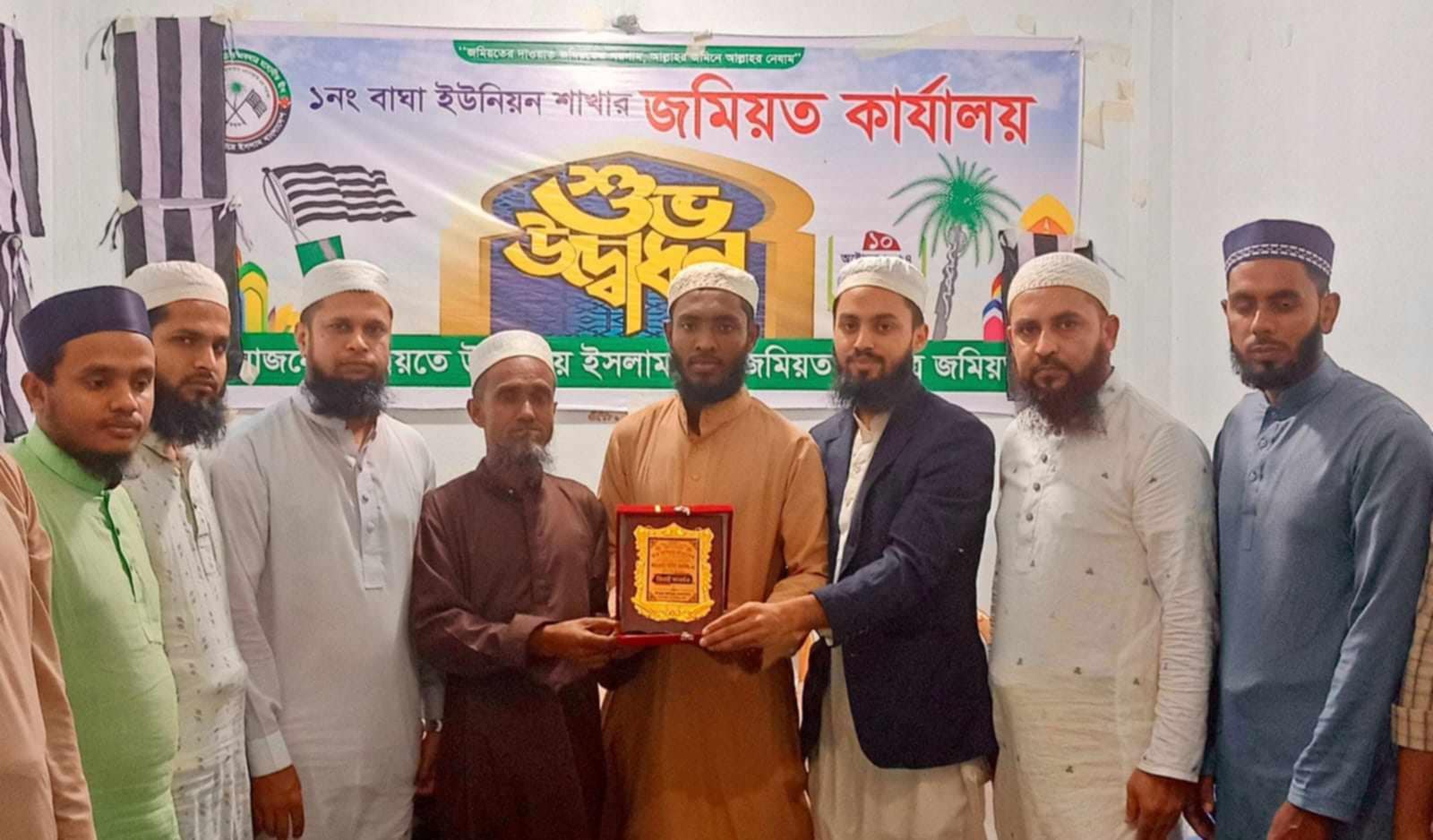 গোলাপগঞ্জে ছাত্র জ মি য় তে র সদস্য প্রবাসে যাত্রা উপলক্ষে সংবর্ধনা