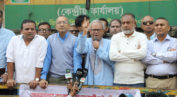 বাংলাদেশের মানুষ দিল্লির আধিপত্য প্র তি হ ত করতে প্রস্তুত : রিজভী