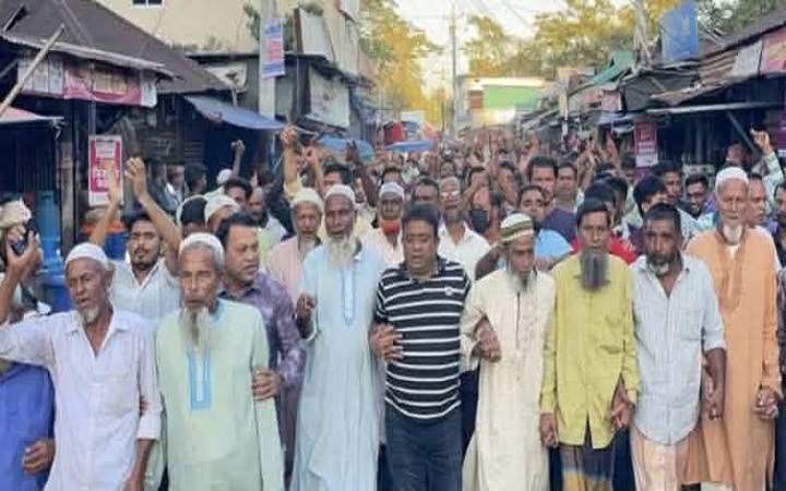 &lsquo;নিজের খাইয়া কামরুল ভাই, আমরা তোমায় ভুলিনাই&rsquo;স্লোগানে মুখরিত তাহিরপুর