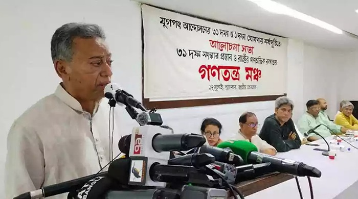 মেধাবীদের সুযোগ না দিলে শুধু ঢাকা নয়, পুরো বাংলাদেশই ডুববে- আমীর খসরু