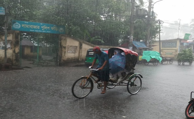 সিলেটসহ বিভিন্ন স্থানে ঝড়-বৃষ্টির আভাস