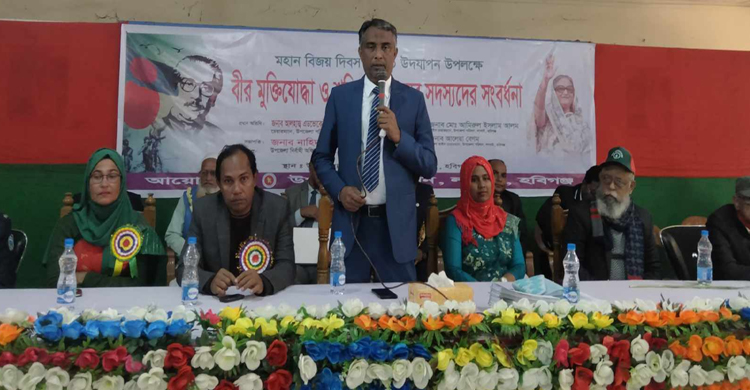 লাখাইয়ে পালিত হলো মহান বিজয় দিবস