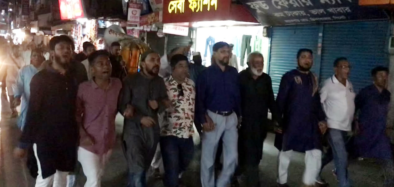 সিলেটে দুই সাংবাদিকের ওপর হা/মলার প্র/তিবাদে মিছিল