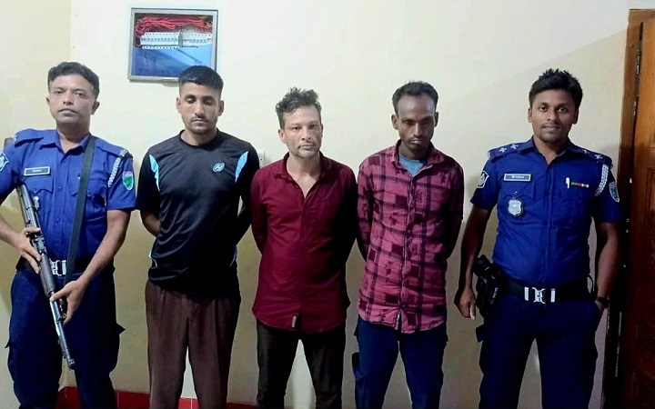 গোলাপগঞ্জে ইয়া/বাসহ তিন মা/দক কার/বারি গ্রে/প্তার